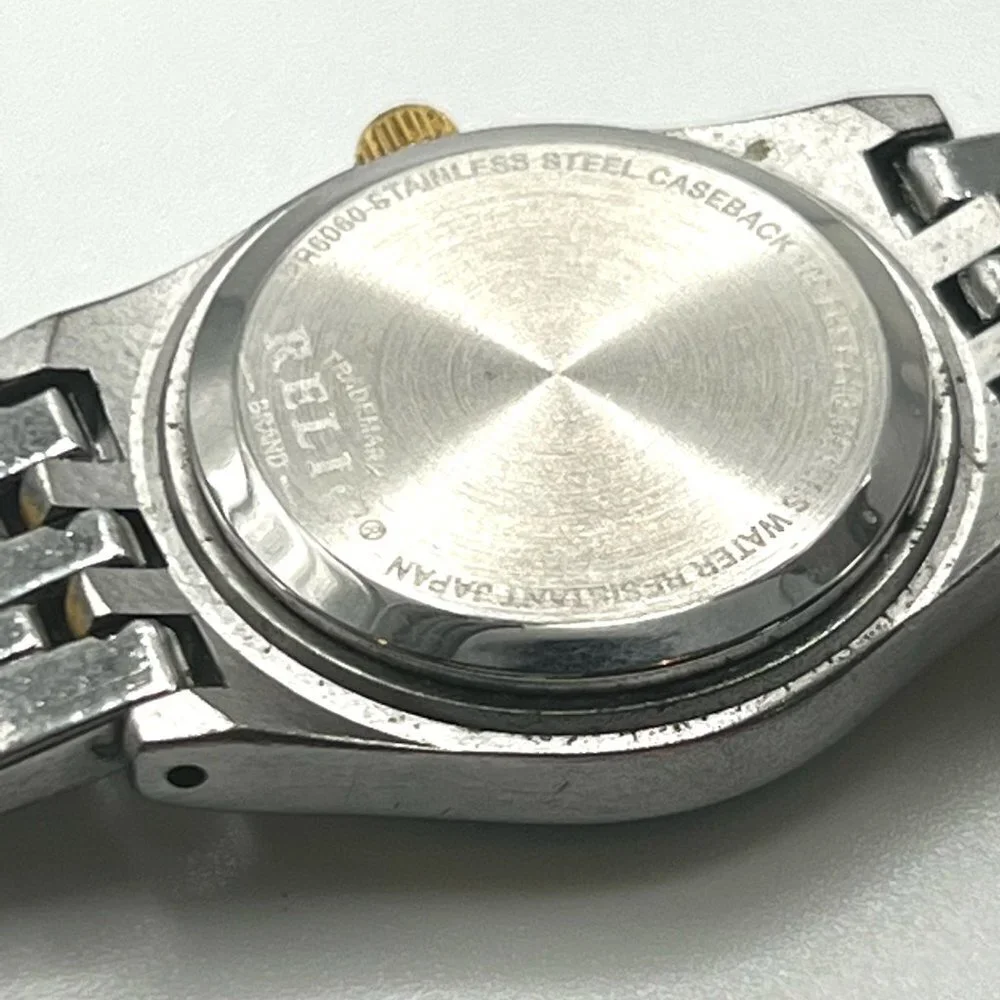Vintage Relic Gold and Silver Watch Working